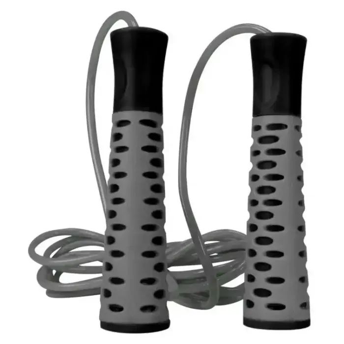 Скакалка PowerPlay 4206 Cіро-чорна (PP_4206_Grey/Black) изображение 2