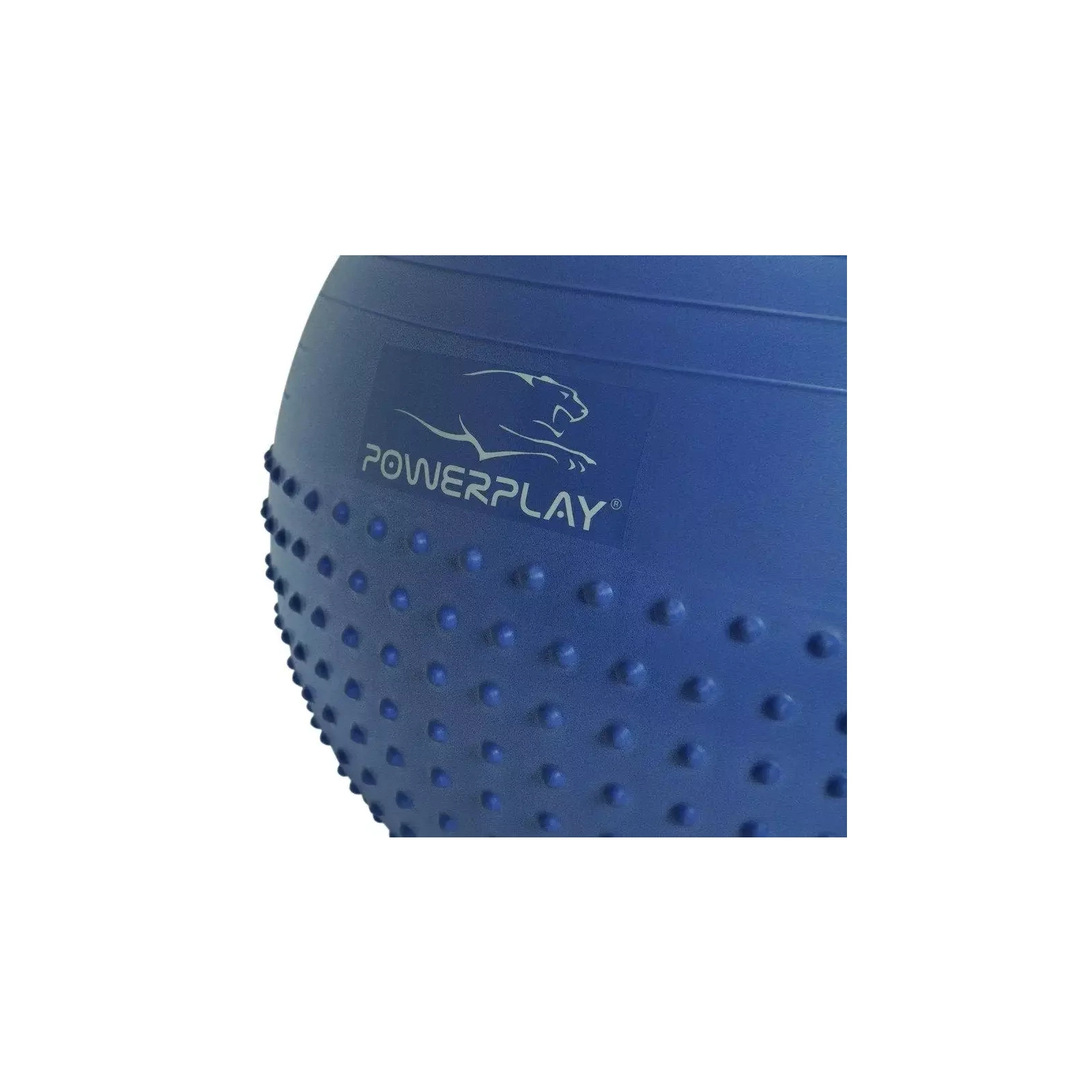 Мяч для фитнеса PowerPlay 4003 65см Синій + помпа (PP_4003_65_Blue) изображение 2