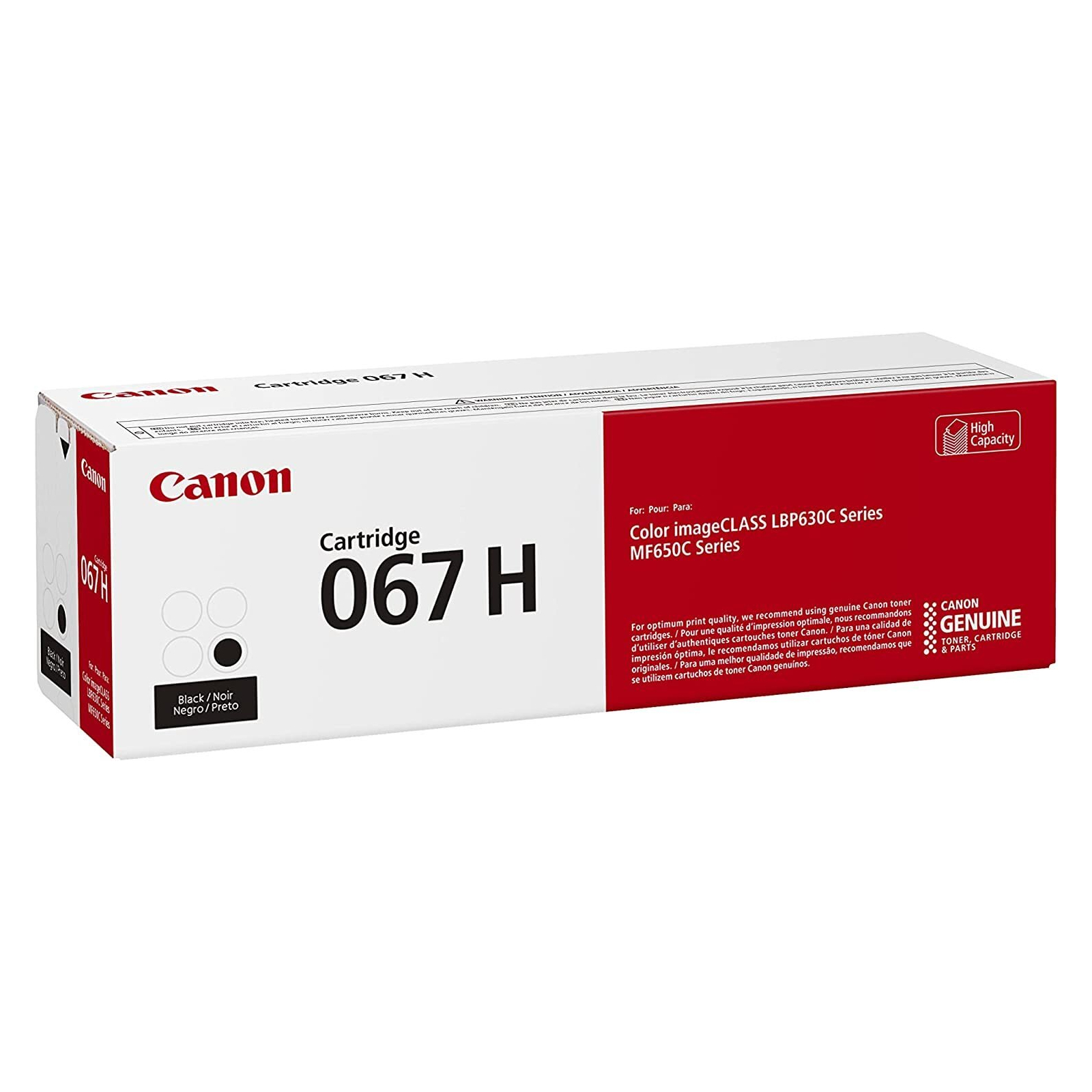 Картридж Canon 067H Black 3K (5106C002) изображение 2
