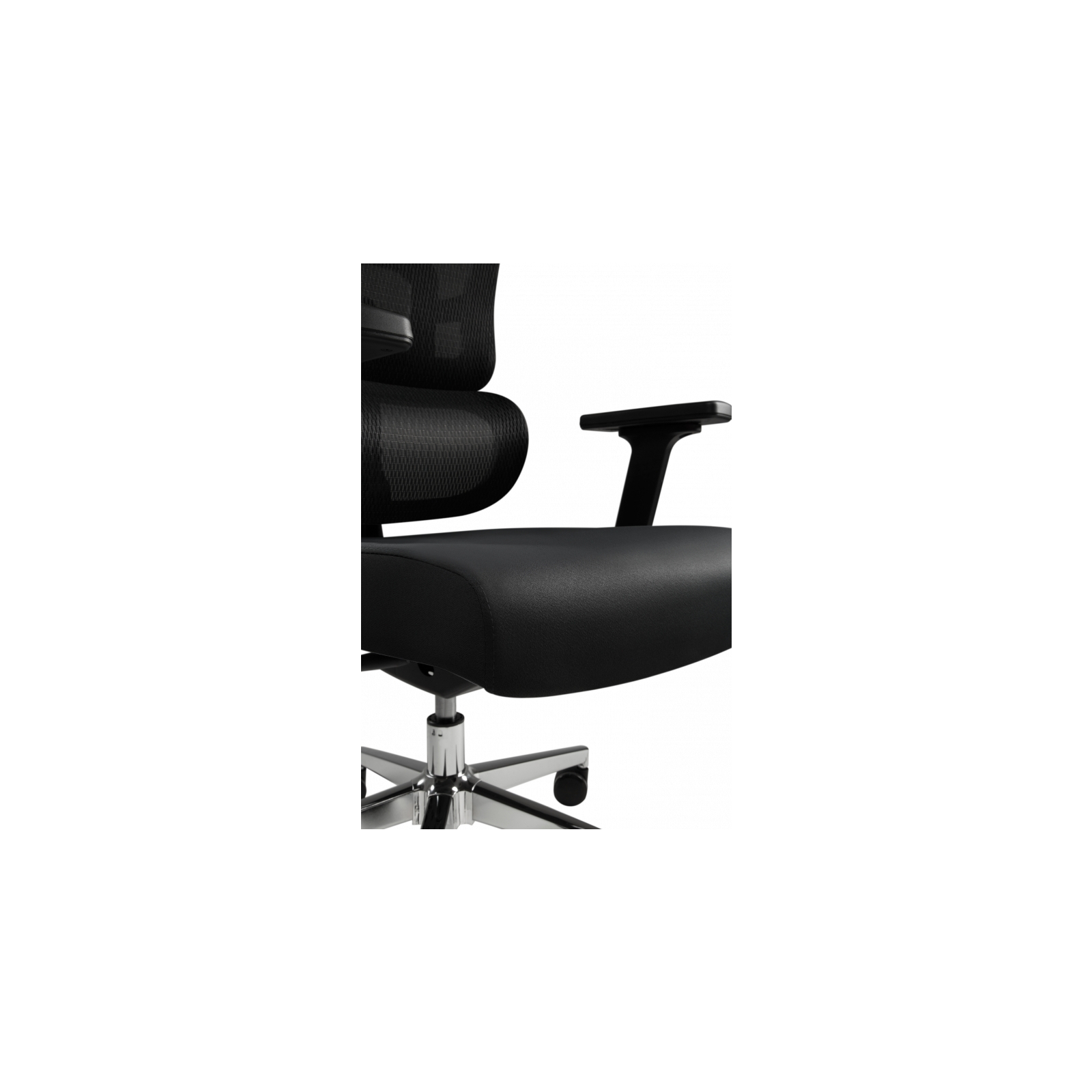 Офисное кресло GT Racer B-517L Black изображение 7