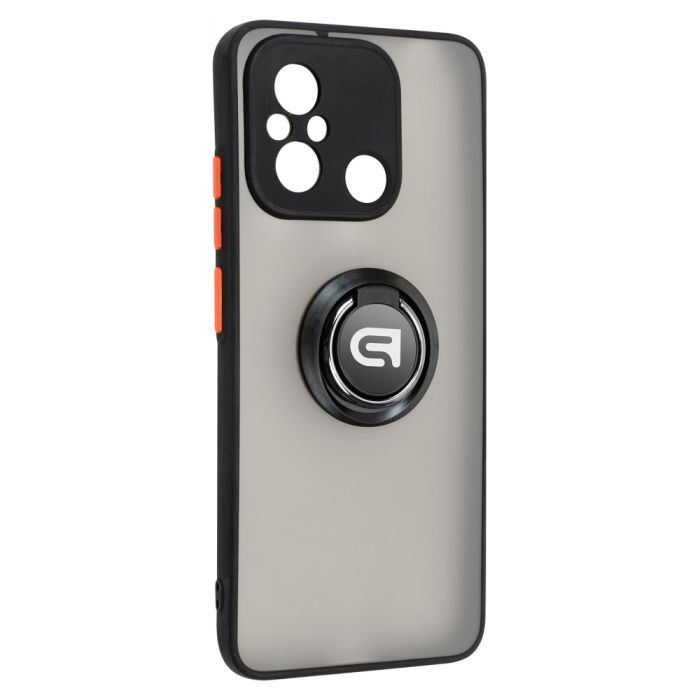 Чехол для мобильного телефона Armorstandart Frosted Matte Ring Xiaomi Redmi 12C Black (ARM68370)
