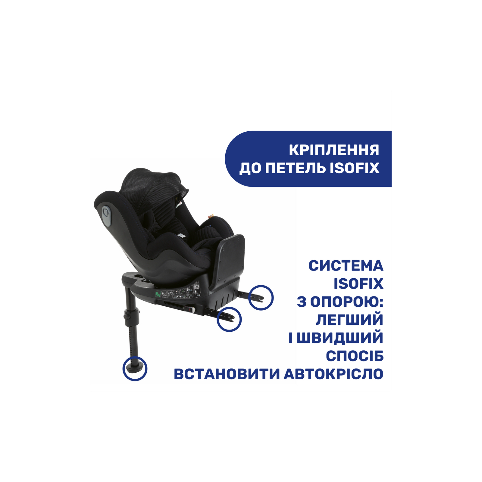 Автокресло Chicco Seat2Fit Air I-Size Черное (79691.72) изображение 3
