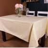Скатерть MirSon Рогожа №204 Creamy 130x130 см (2200006737896)
