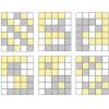 Детский коврик Kinderkraft пазл Luno Yellow, 30 элементов (5902533913602) изображение 5