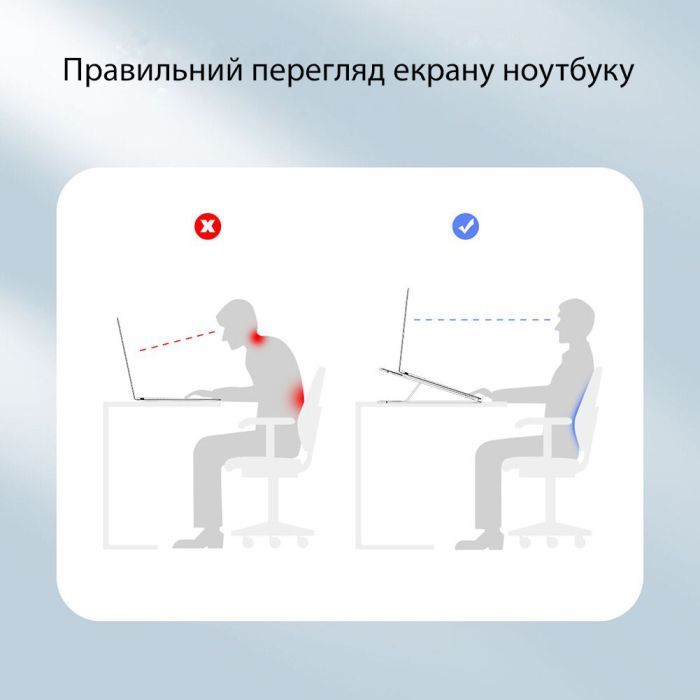 Підставка до ноутбука XoKo NST-003 White (XK-NST-003-WH) зображення 5