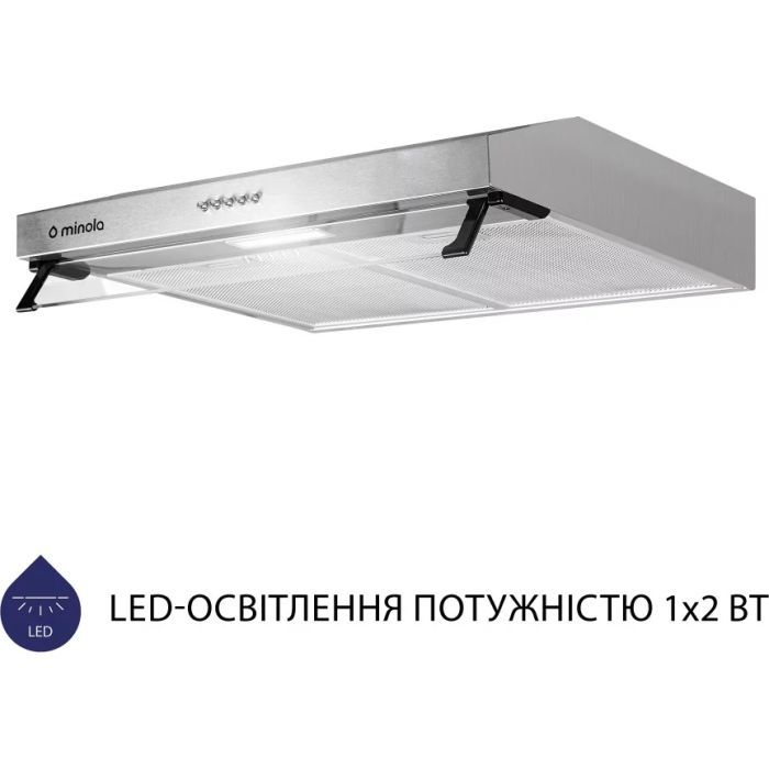 Вытяжка кухонная Minola HPL 614 BL изображение 4