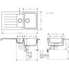 Мойка кухонная Hansgrohe S52 (43357290) изображение 4
