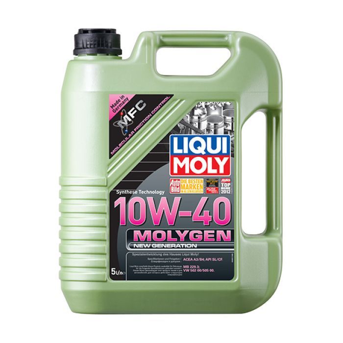 Моторное масло Liqui Moly Molygen New Generation 10W-40  5л (9951)