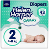 Подгузники Helen Harper Soft&Dry New Mini Размер 2 (4-8 кг) 43 шт (2316770)