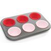 Форма для выпечки Hölmer для мафінів BM-0806-RSG Sweet cake (BM-0806-RSG Sweet cake) изображение 3