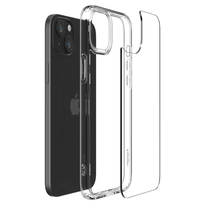 Чехол для мобильного телефона Spigen Apple iPhone 15 Ultra Hybrid Crystal Clear (ACS06793) изображение 5