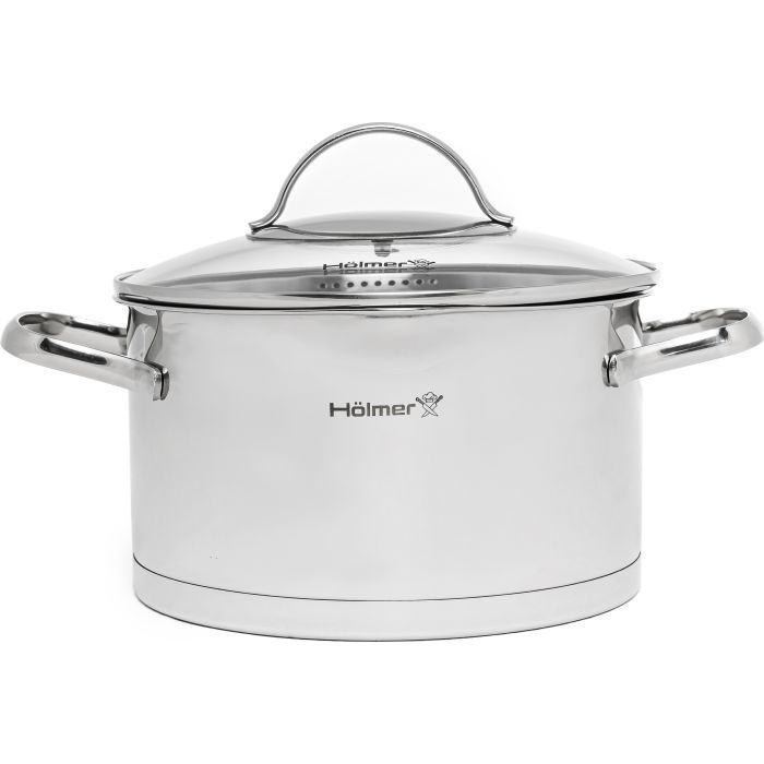 Кастрюля Hölmer Aurora з кришкою 3,7 л (CR-17537-SSD Aurora)