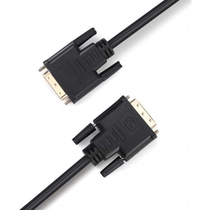 Кабель мультимедійний DVI to DVI 1.8m Single link 18+1 Prologix (PR-DVI-DVI-P-05-28-18m) зображення 2
