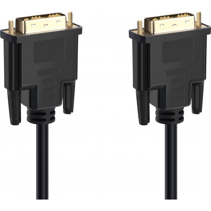 Кабель мультимедійний DVI to DVI 1.8m Single link 18+1 Prologix (PR-DVI-DVI-P-05-28-18m) зображення 3