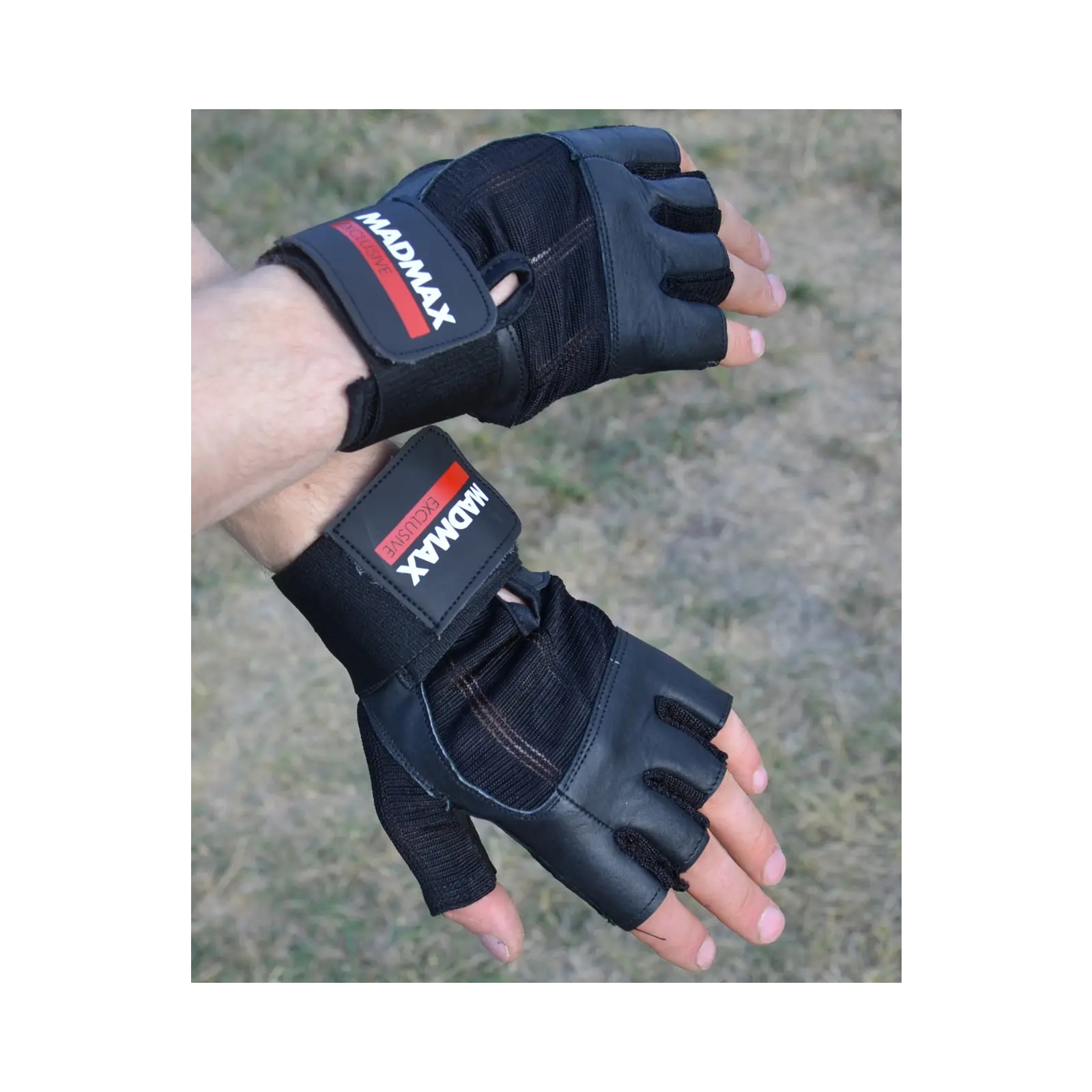 Перчатки для фитнеса MadMax MFG-269 Professional Brown M (MFG-269-Brown_M) изображение 6