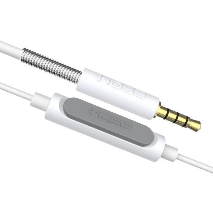 Навушники Koss KPH30iW On-Ear Mic White (195166.101) зображення 3