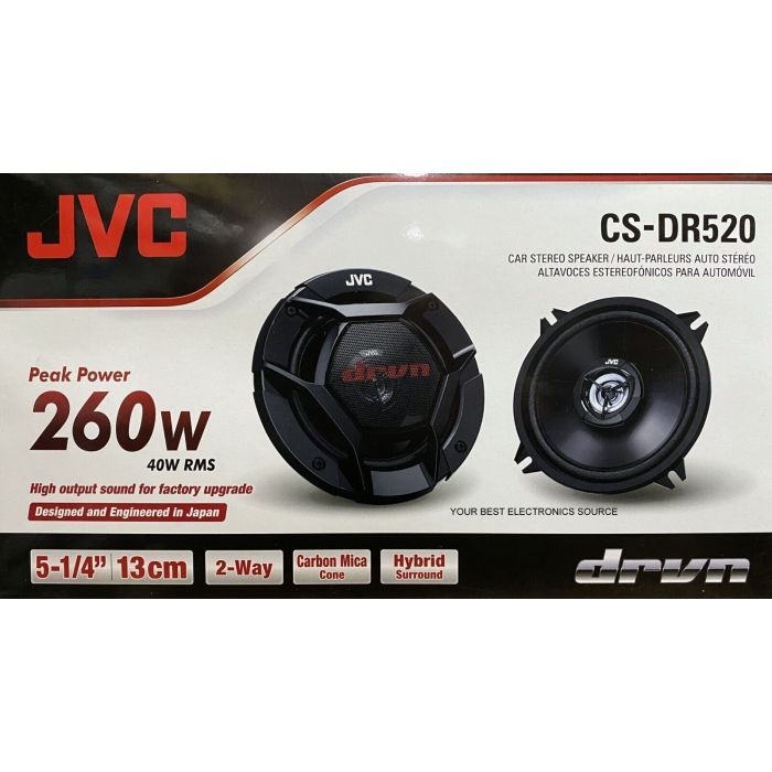 Коаксиальная акустика JVC CS-DR520 изображение 5