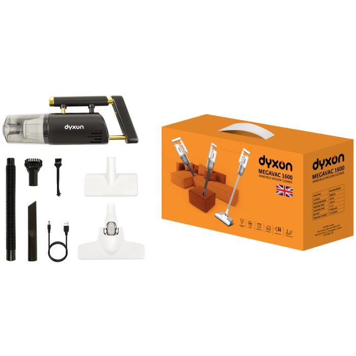 Пилосос DYXON MEGAVAC 1600 Black зображення 10