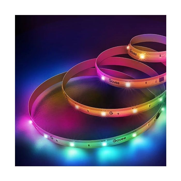 Світлодіодна стрічка Govee RGBIC Basic Wi-Fi + Bluetooth LED Strip Light 5м Білий (H618A3D1) зображення 3