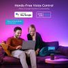 Світлодіодна стрічка Govee RGBIC Basic Wi-Fi + Bluetooth LED Strip Light 5м Білий (H618A3D1) зображення 9