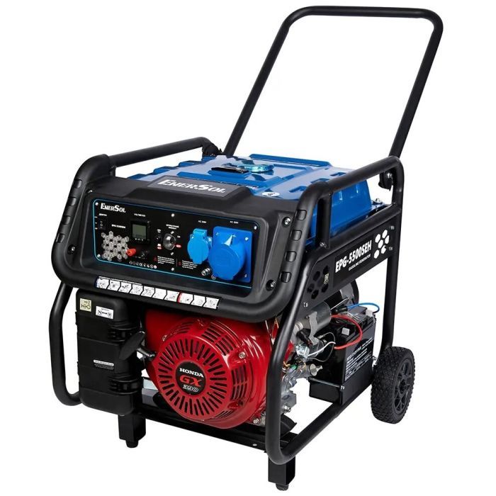 Генератор Enersol 5.5kW, двиг. Honda GX-390 (EPG-5500SEH) зображення 3