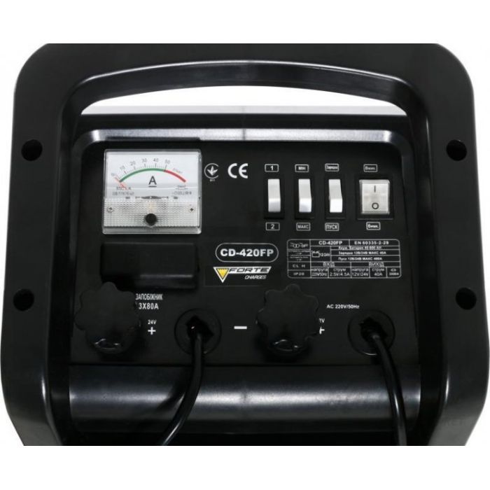 Пуско зарядное устройство Forte CD-420FP (49331) изображение 2