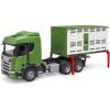 Спецтехніка Bruder Scania Super 560R для перевезення тварин 1:16 з коровою (03548) зображення 3