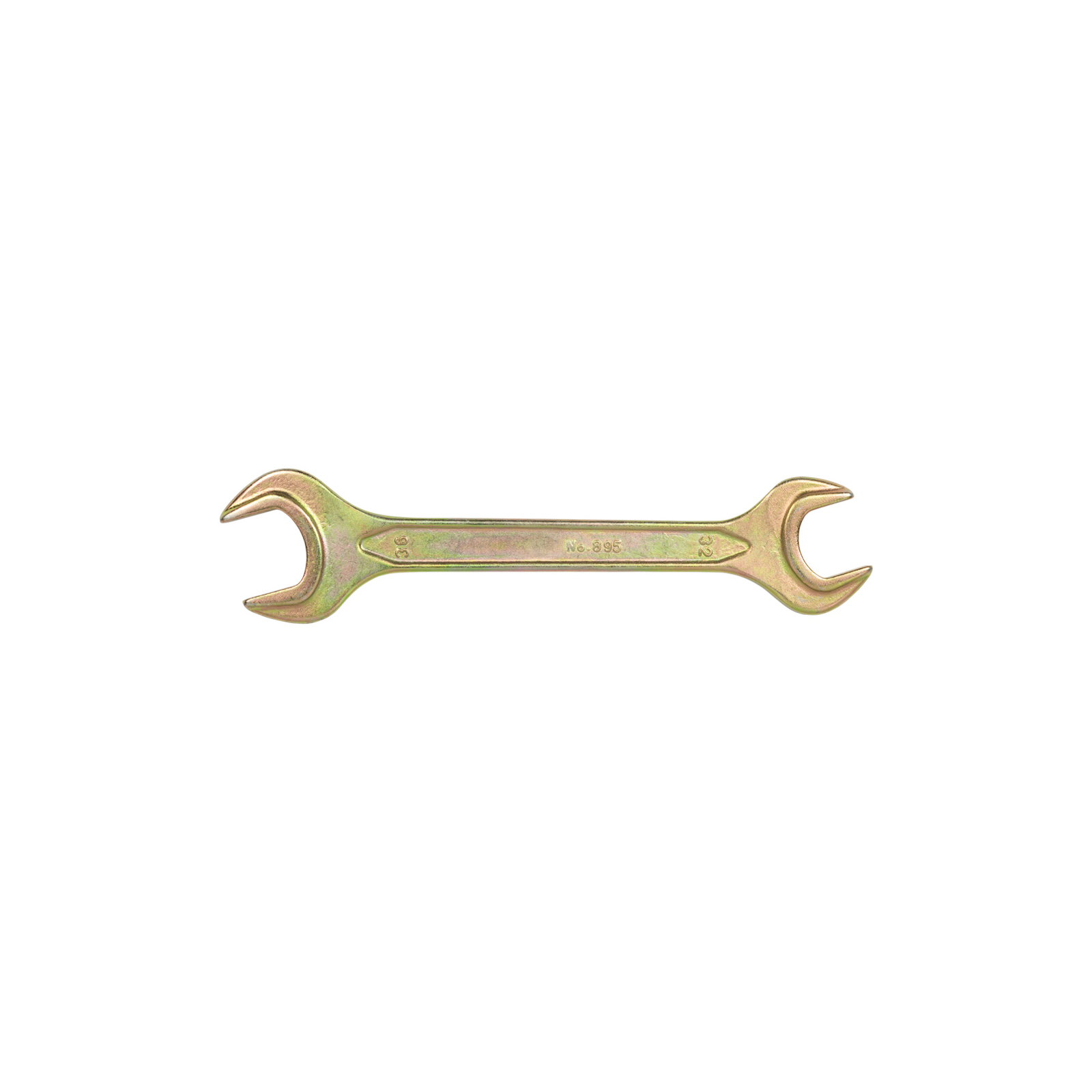 Ключ Sigma ріжковий 24x27мм жовтий цинк (6025271)
