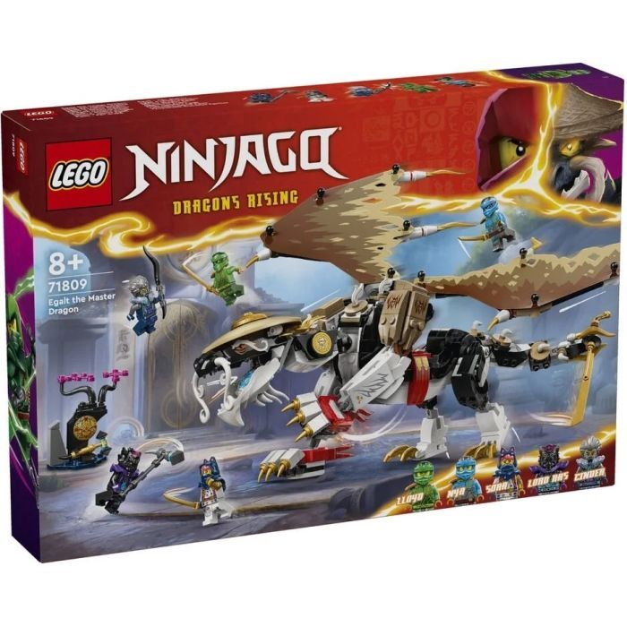 Конструктор LEGO NINJAGO Эгалт Повелитель Драконов 532 деталей (71809)