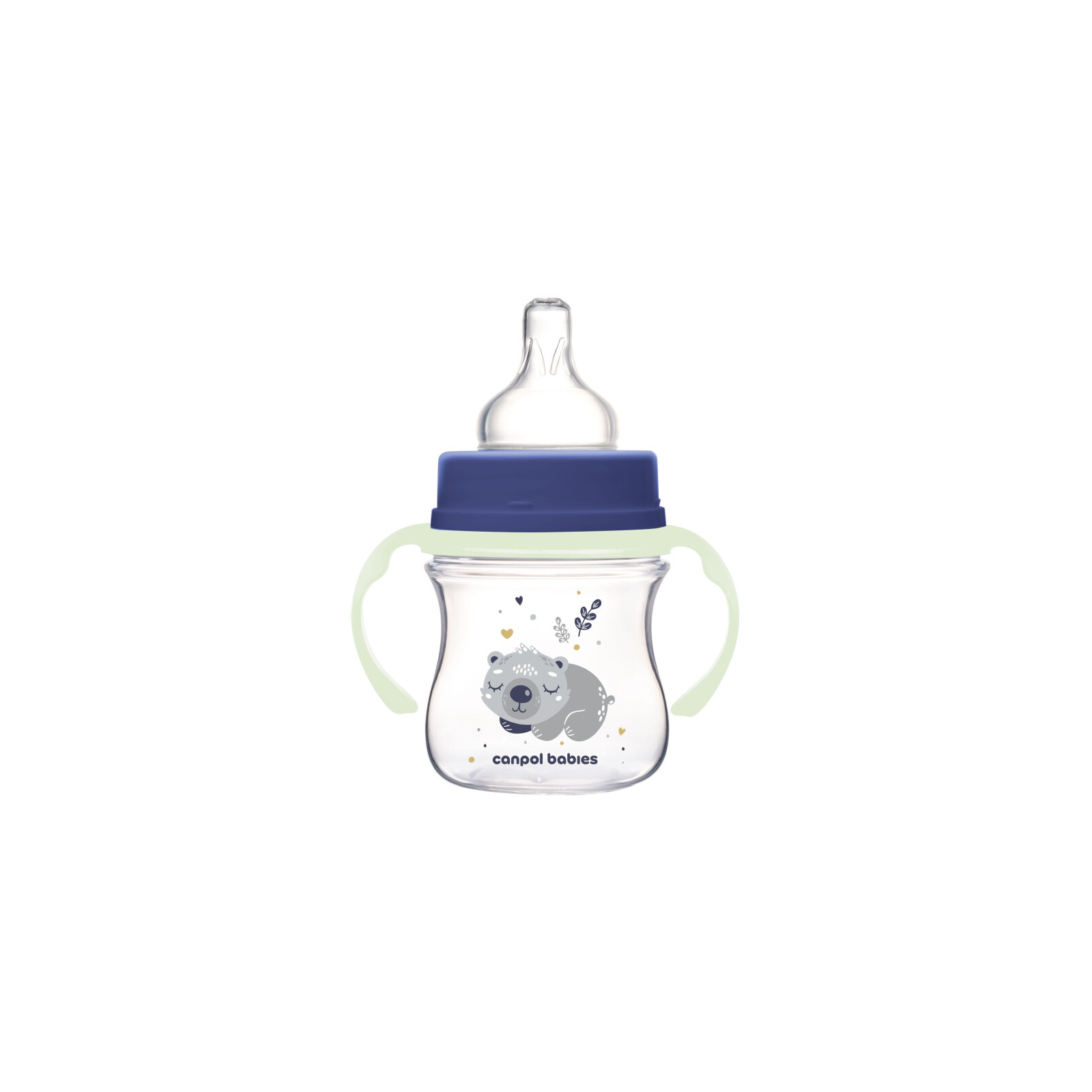Пляшечка для годування Canpol babies Easystart Sleepy Koala 120 мл рожева (35/236_pin) зображення 2