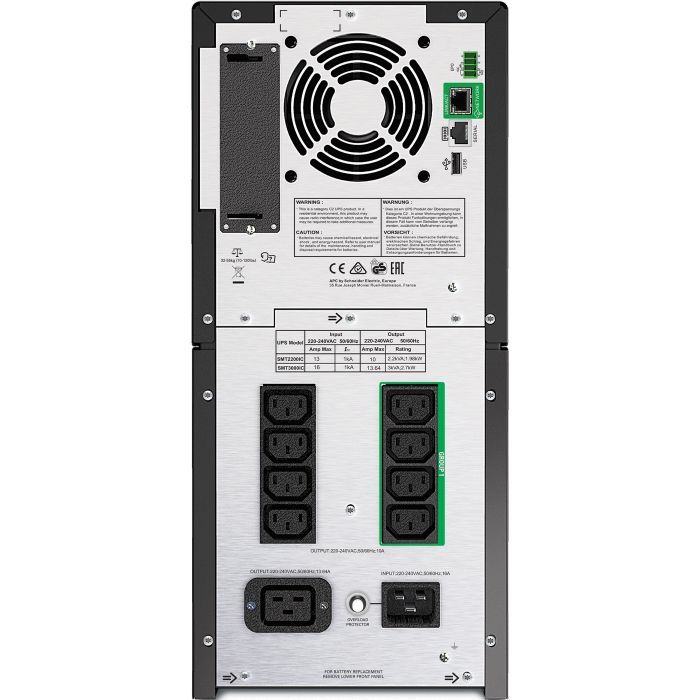 Источник бесперебойного питания APC Smart-UPS 3000VA LCD SmartConnect (SMT3000IC) изображение 2
