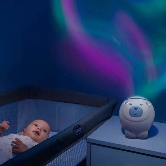 Ночник Chicco проектор First Dreams Полярный медвежонок Голубой (11558.20) изображение 9