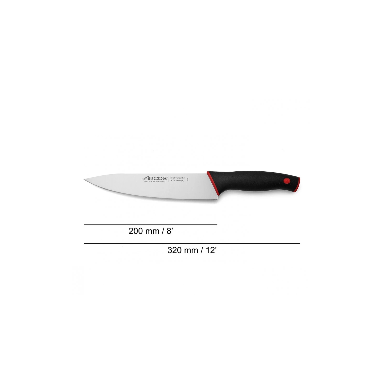 Кухонный нож Arcos Duo поварський 200 мм (147422) изображение 2