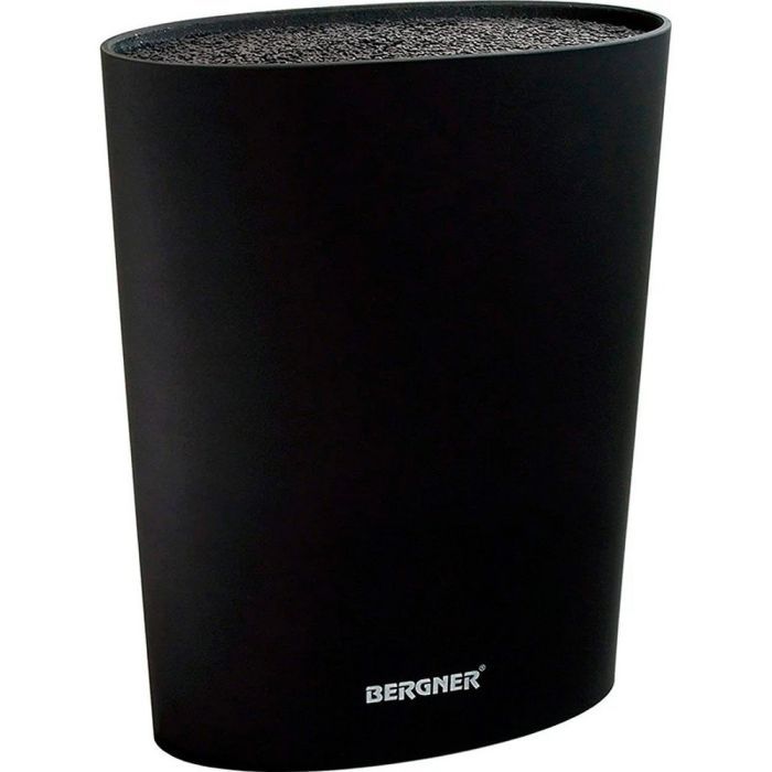 Підставка для ножів Bergner Black & White 15,6 х 6,6 х 22 см (BG-3997-BL)