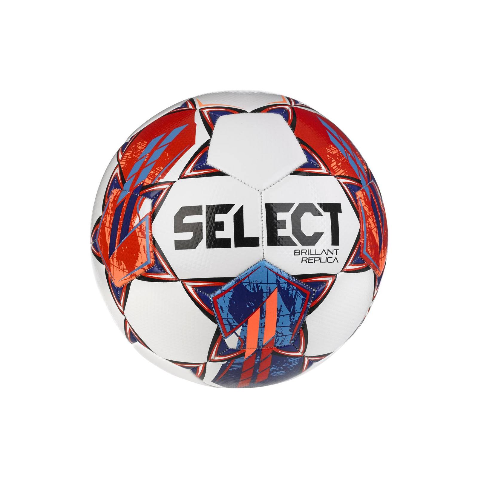 М'яч футбольний Select Brillant Replica v23 біло-червоний Уні 5 (5703543317271)