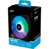 Кулер для корпуса Deepcool RF120-3 IN 1 (DP-FRGB-RF120-3C) изображение 4