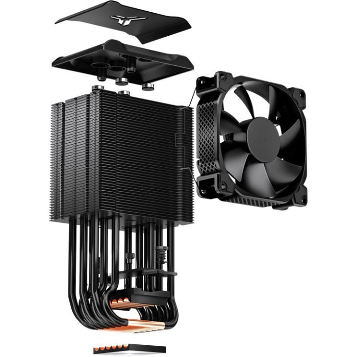 Кулер до процесора JONSBO HX6210 Black зображення 10