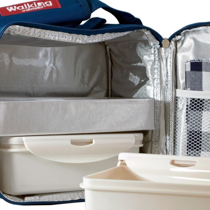 Набір для пікніка Bergner Walking business 23х22х13.5 см 5 предметів (BG-3652-BL) зображення 2