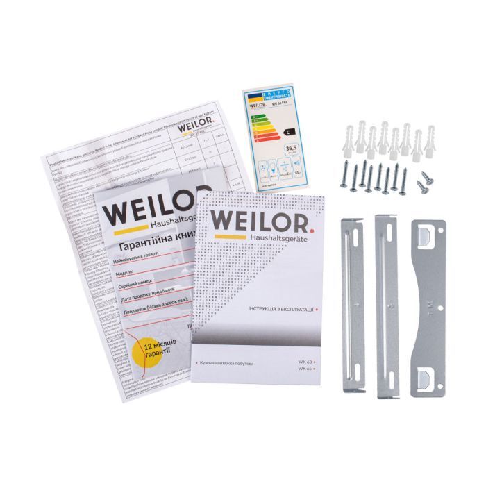 Вытяжка кухонная Weilor WK 65 FBL изображение 10