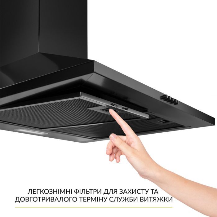 Вытяжка кухонная Weilor WK 65 FBL изображение 5