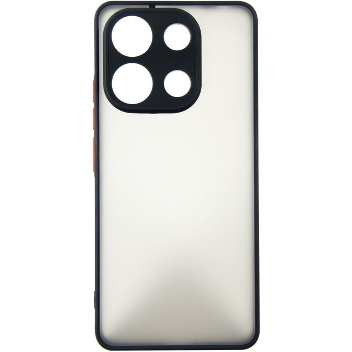 Чехол для мобильного телефона Dengos Matte Xiaomi Redmi Note 13 4G (black) (DG-TPU-MATT-140)