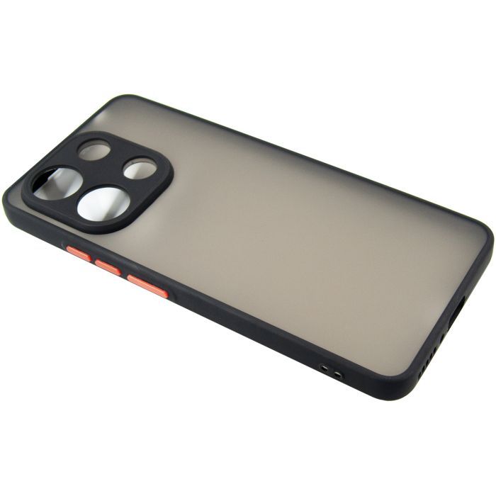 Чехол для мобильного телефона Dengos Matte Xiaomi Redmi Note 13 4G (black) (DG-TPU-MATT-140) изображение 3