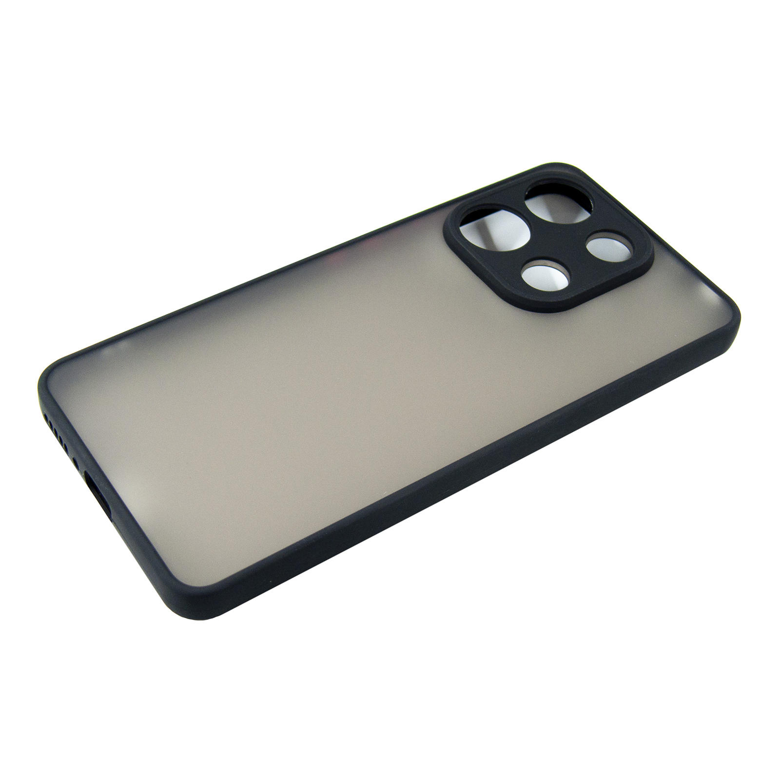 Чехол для мобильного телефона Dengos Matte Xiaomi Redmi Note 13 4G (black) (DG-TPU-MATT-140) изображение 4