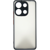 Чохол до мобільного телефона Dengos Matte Xiaomi Redmi Note 13 4G (black) (DG-TPU-MATT-140)