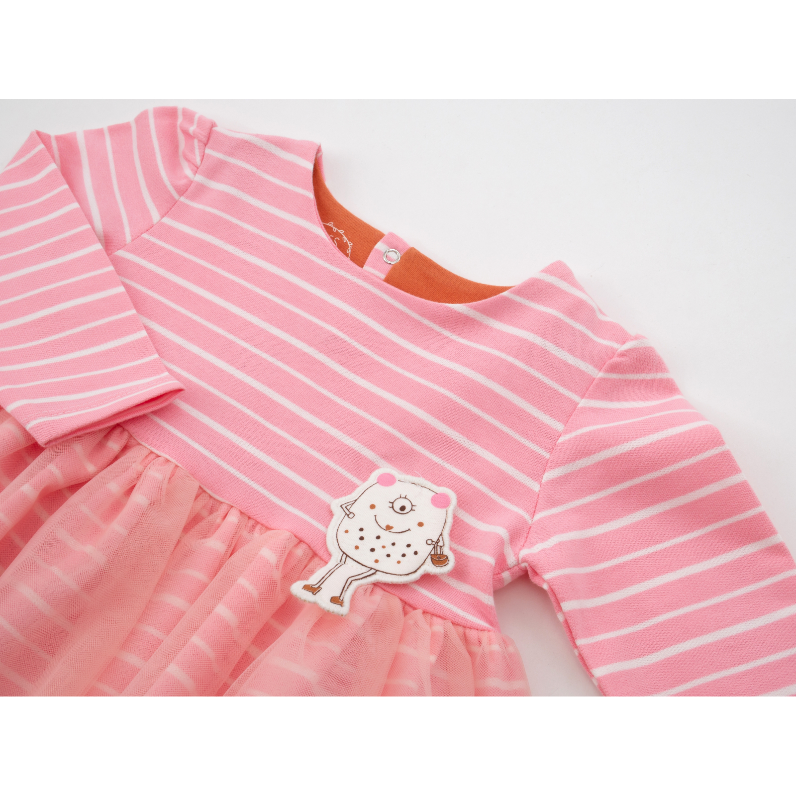 Платье Tongs в полосочку (2637-74G-pink) изображение 3