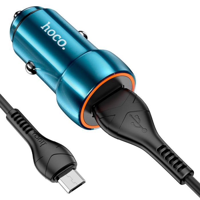 Зарядное устройство HOCO Z46 USB Sapphire Blue (6931474770301) изображение 3