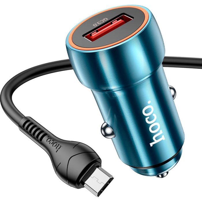 Зарядное устройство HOCO Z46 USB Sapphire Blue (6931474770301) изображение 4