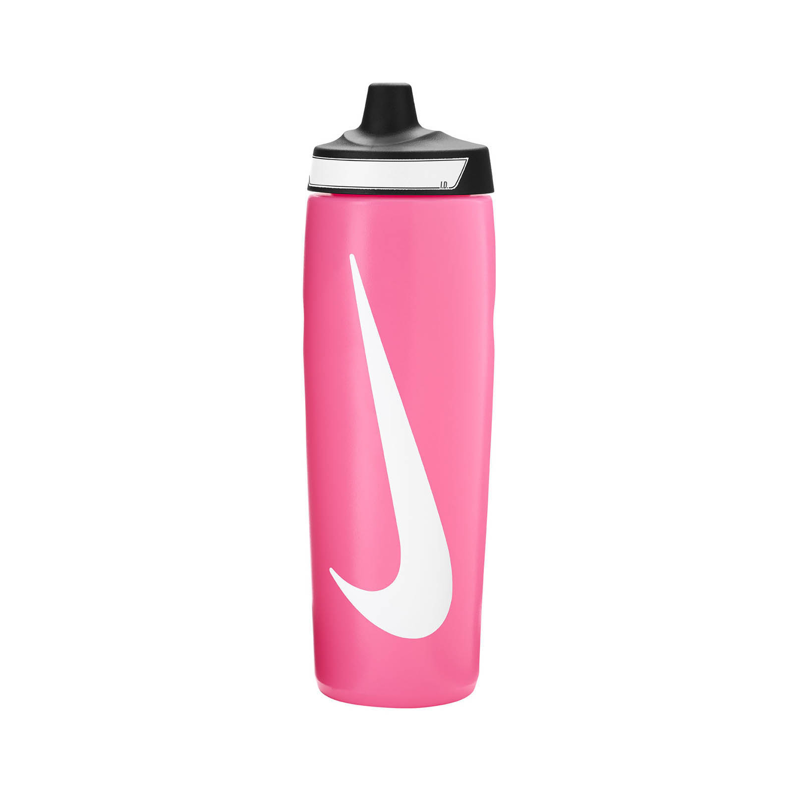 Пляшка для води Nike Refuel Bottle 24 OZ рожевий, чорний, білий 709 мл N.100.7666.634.24 (887791745491)