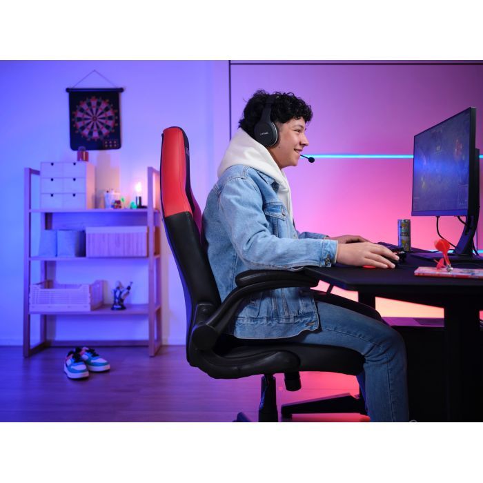 Крісло ігрове Trust GXT703R Riye Black/Red (24986) зображення 2