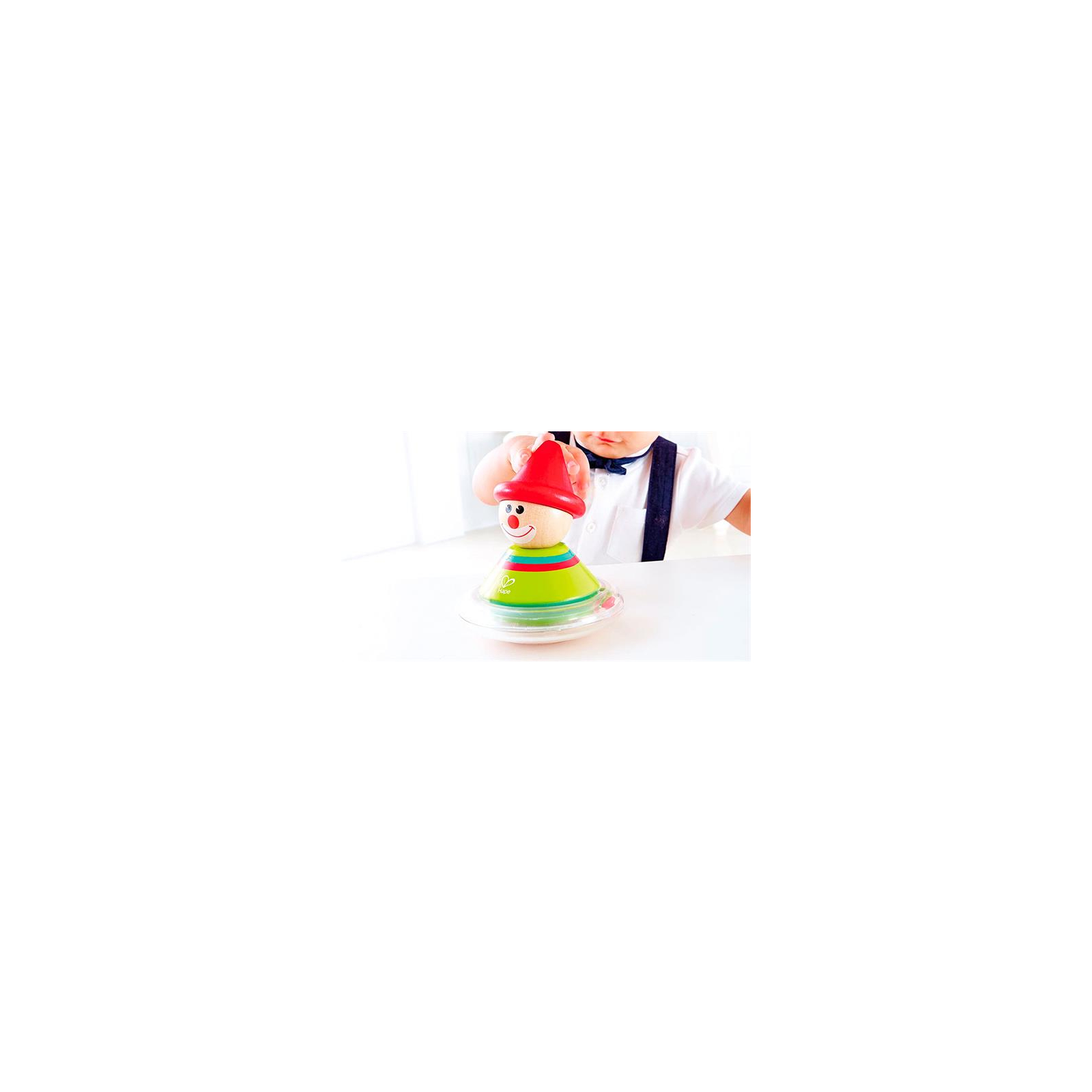 Погремушка Hape неваляшка клоун Ральф (E0015) изображение 10